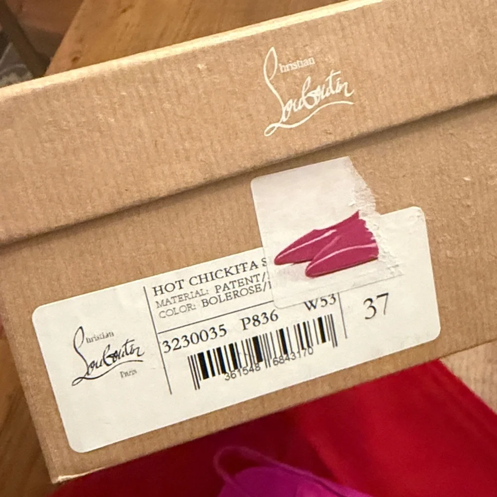 Christian Louboutin pointed toe